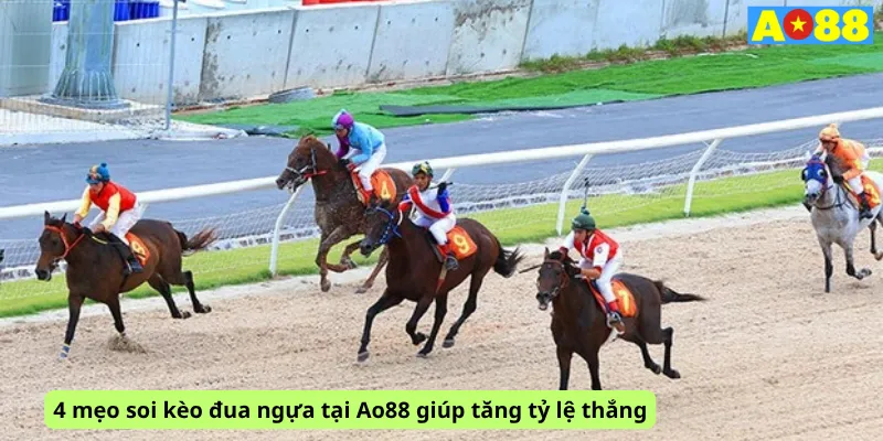 4 mẹo soi kèo đua ngựa tại Ao88 giúp tăng tỷ lệ thắng