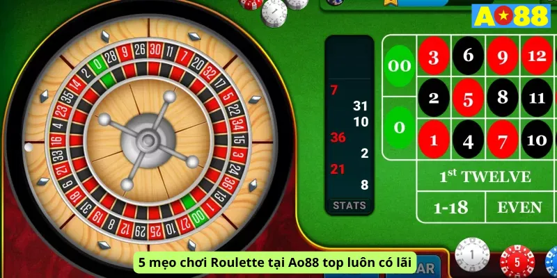 5 mẹo chơi Roulette tại Ao88 top luôn có lãi