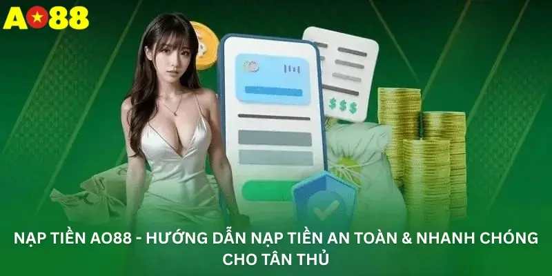 Nạp Tiền Ao88 - Hướng Dẫn Nạp Tiền An Toàn & Nhanh Chóng Cho Tân Thủ